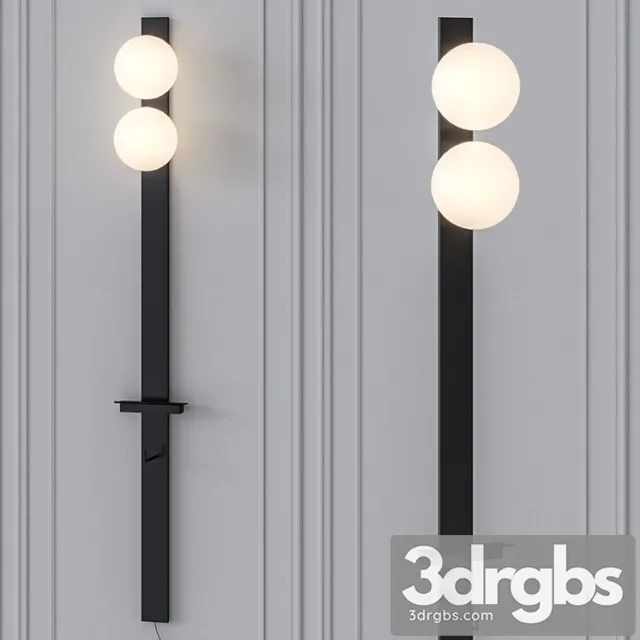 Winston By Cerasa Wall Lamp 3D Model Free