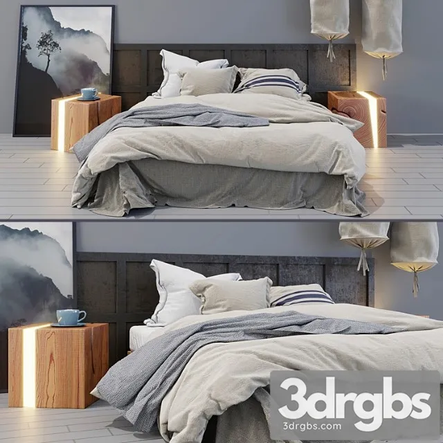Winter dream - sleeping kit 2 3D Model Free