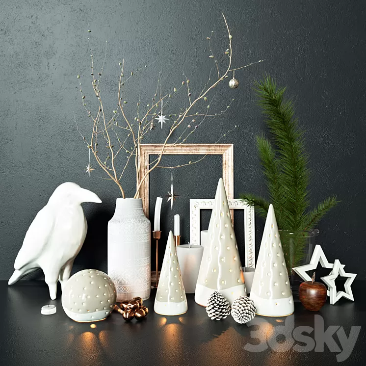 Winter set 2 3D Model