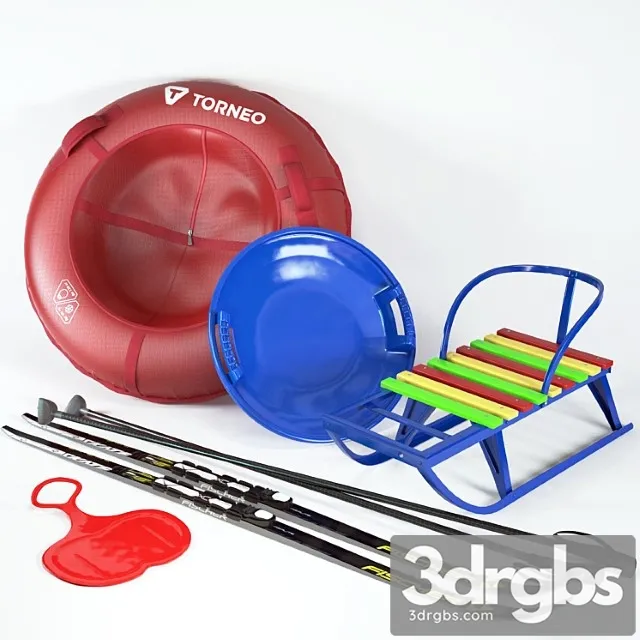 Winter sports set Free Download