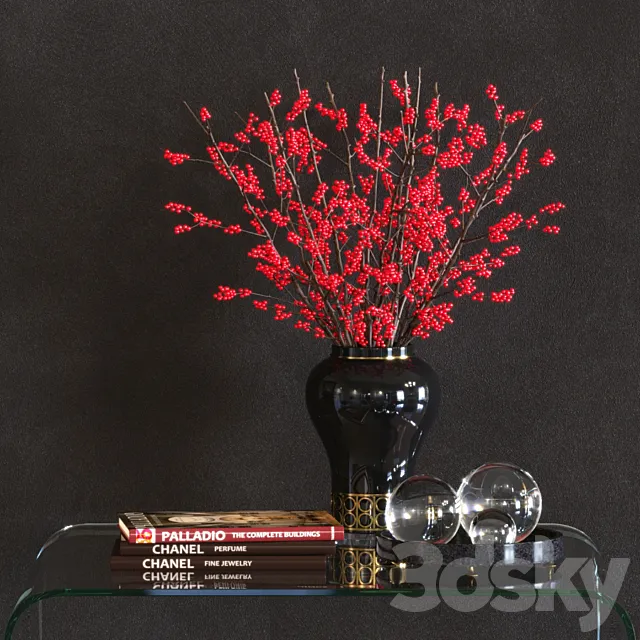 Winterberry set 2 3DModel