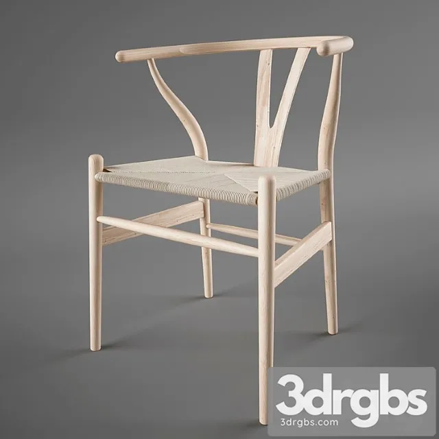 Wishbone Chair 2 3D Model Free