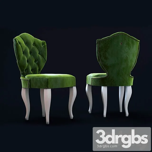 With Designer Chairs Coach Ties and Carnations S03 3D Model Free