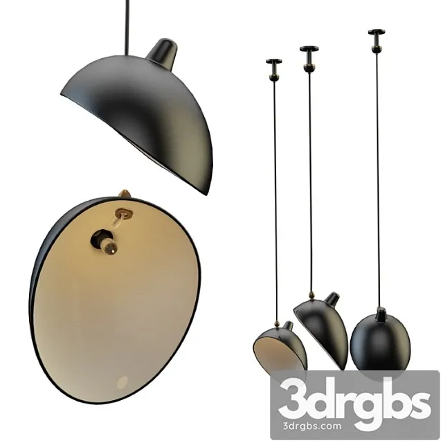 With handelier serge mouille 3D Model Free