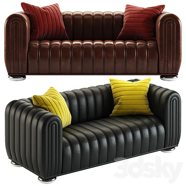 WITTMANN _ CLUB 1910 Sofa 3DModel