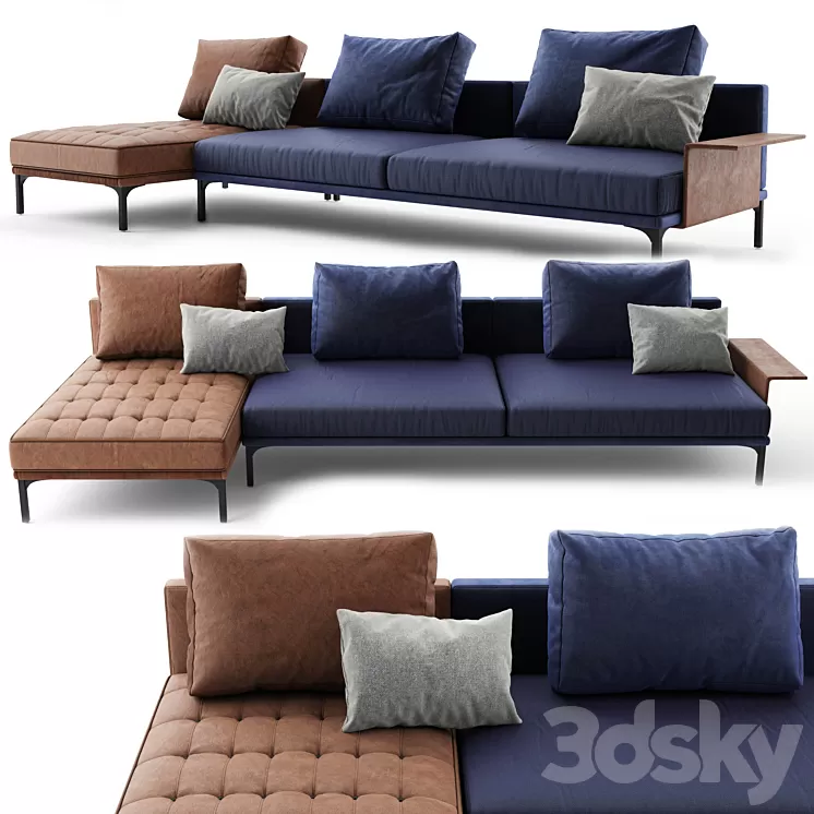 Wittmann playtime sofa 3D Model