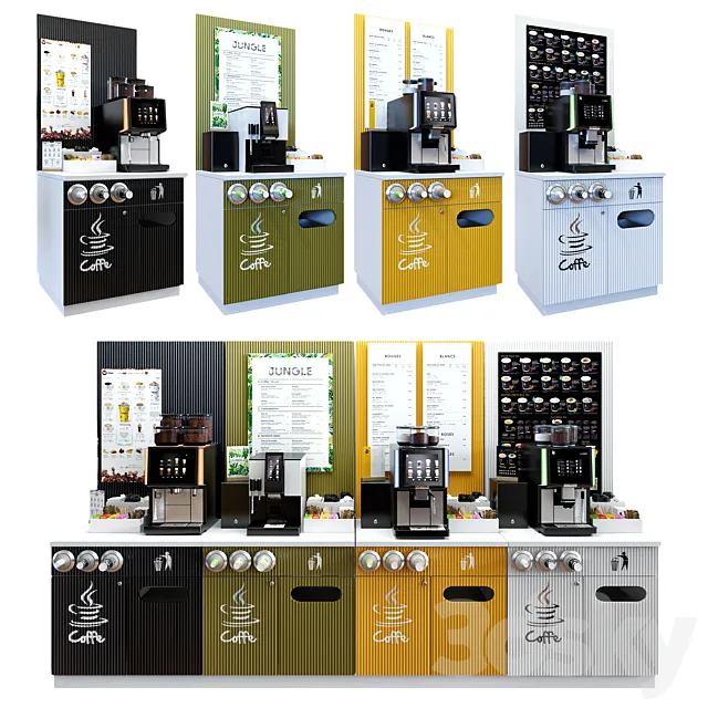 WMF Coffe store 3D Model