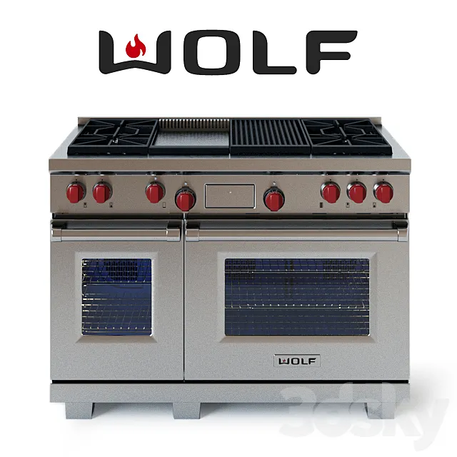 Wolf DF 484 CG 3DModel