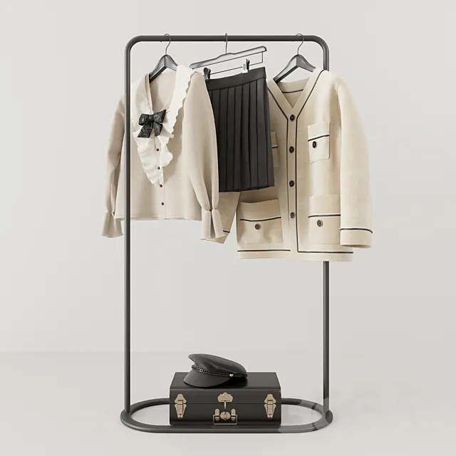 Woman Clothes Set 07 3DModel