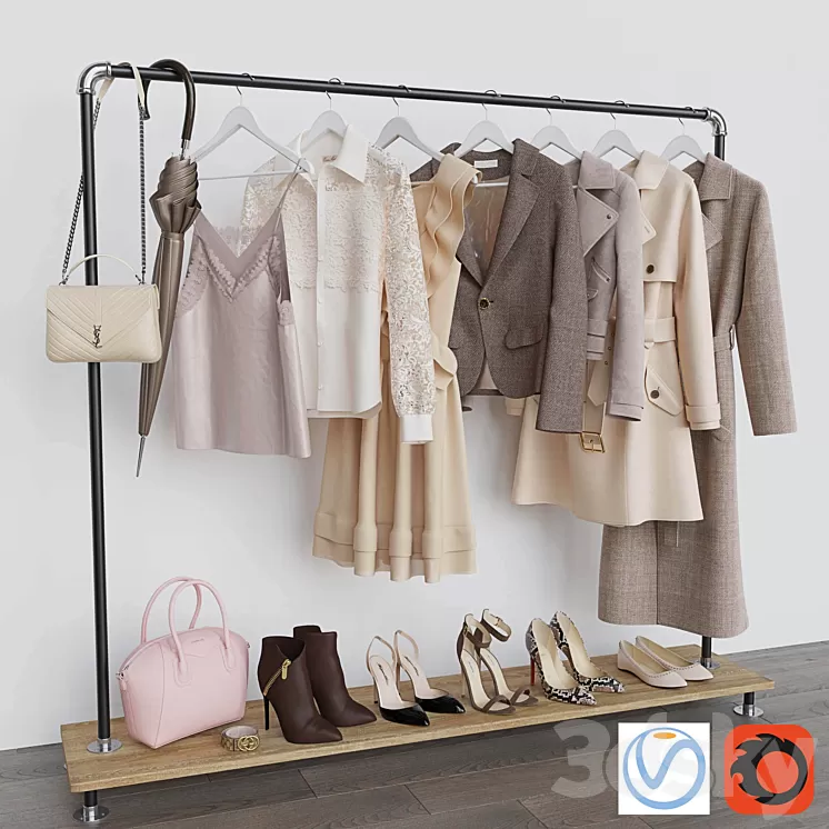 Women's clothing 1 3D Model