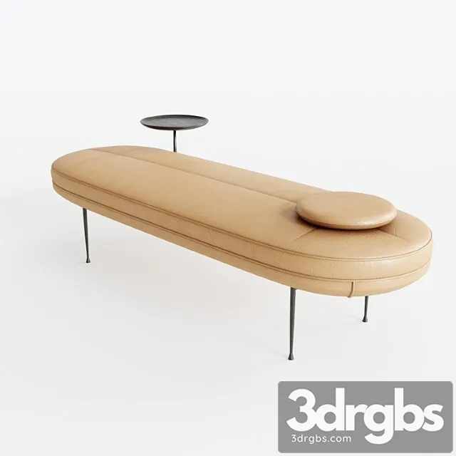 Won canoe daybed 2 3D Model Free