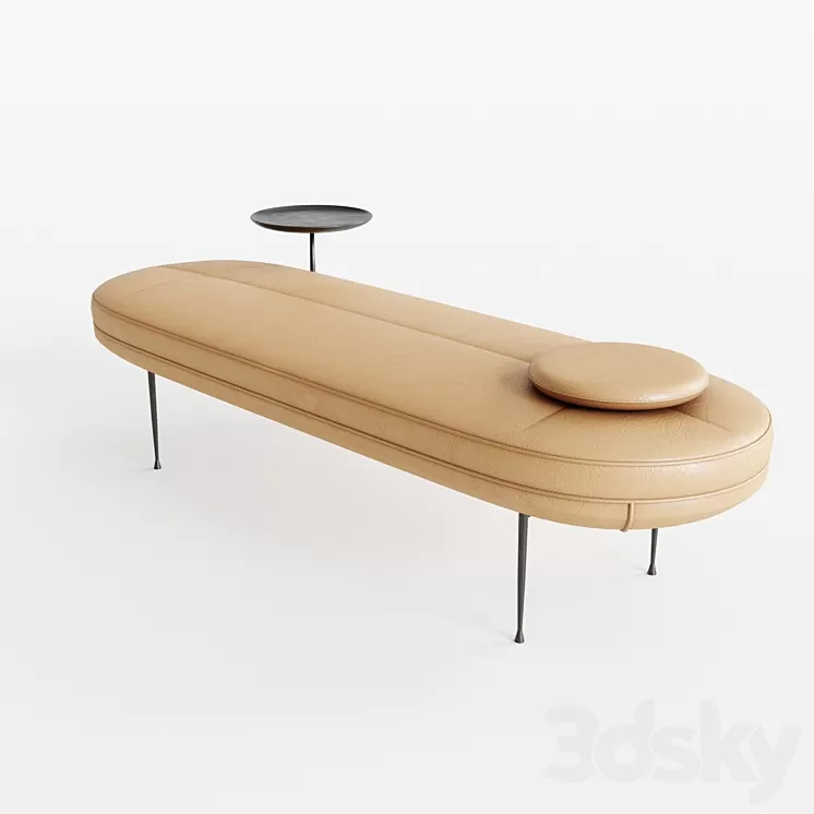 WON Canoe Daybed 3D Model