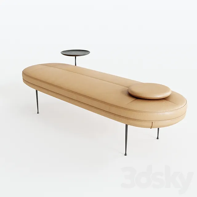 WON Canoe Daybed 3DModel