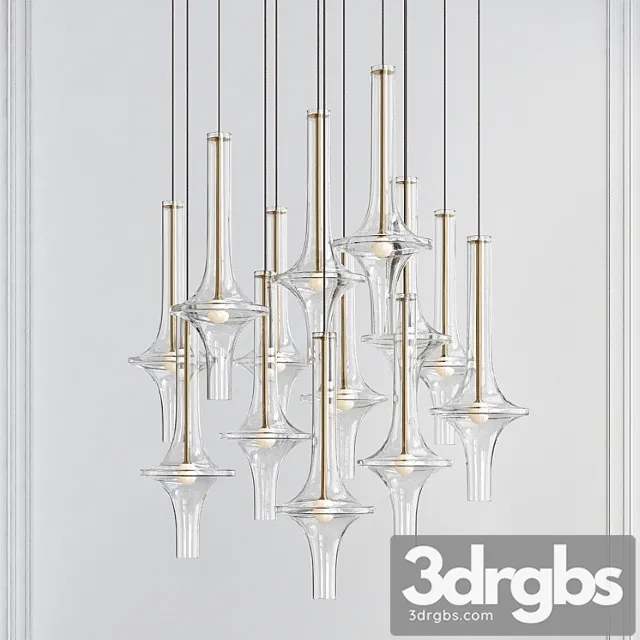 Wonder penta lampada a sospensione_2 3D Model Free