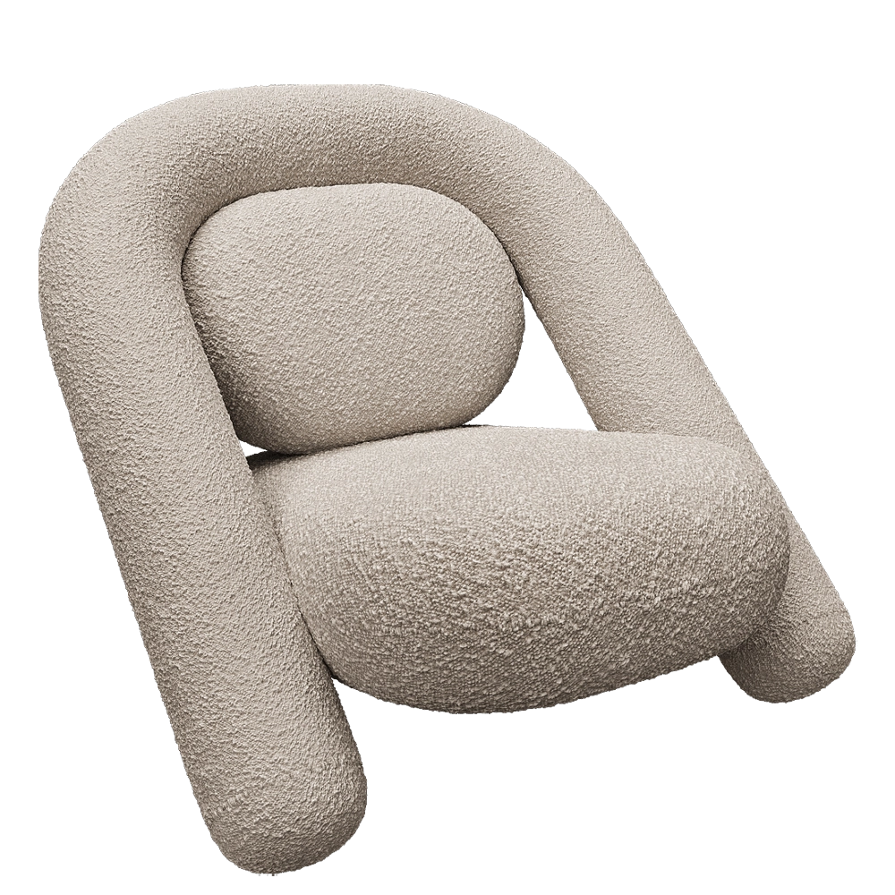 WOO Furniture - Lounge chair BUN 3D Model