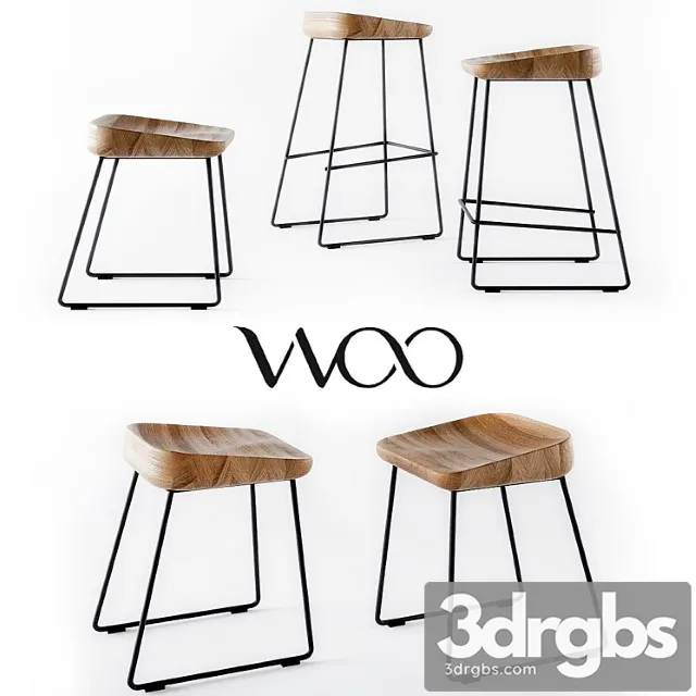 Woo wave 2 3D Model Free