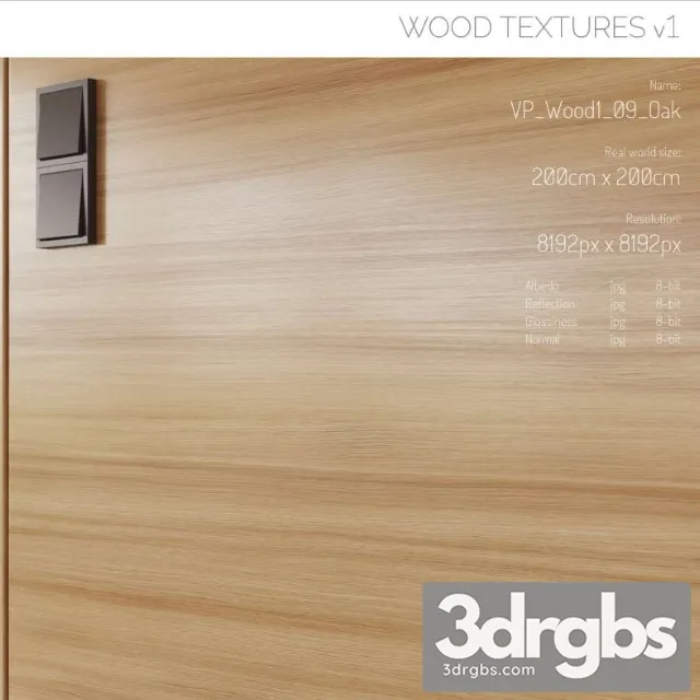 Wood 1 09 Oak 3D Model Free