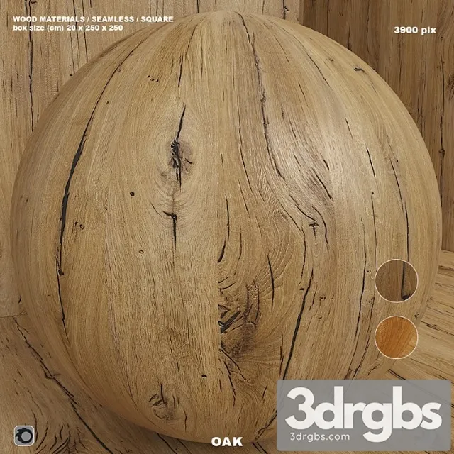 Wood  58 Material Wood Seamless Oak Set 108 3D Model Free