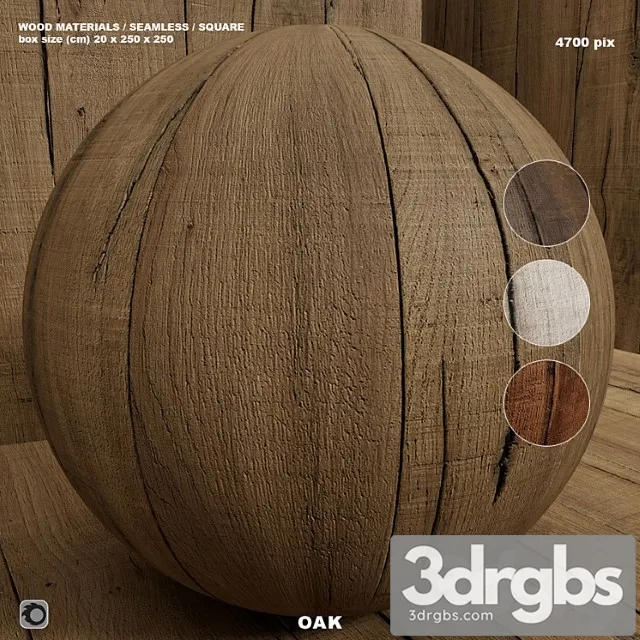 Wood  62 Material Wood Seamless Oak Set 123 3D Model Free