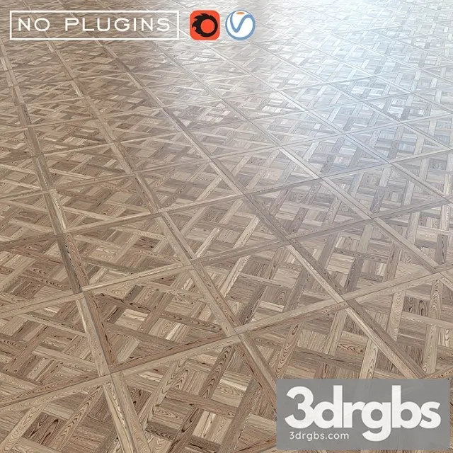Wood  64 Modular flooring coswick versailles verona 3D Model Free