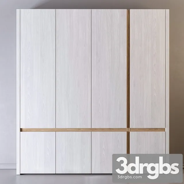 Wood Cabinet 18 3D Model Free