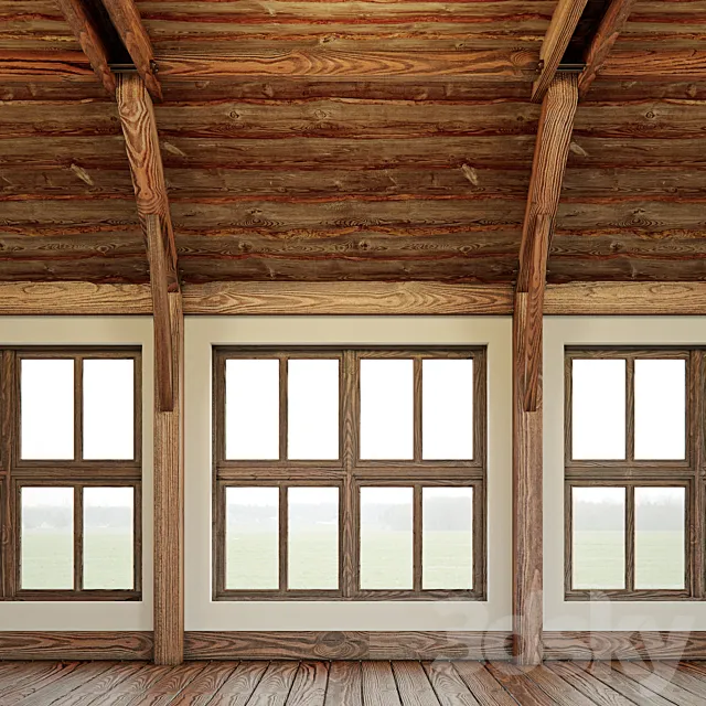 Wood elements 3DModel