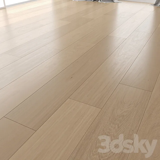 Wood floor Oak (Canna Brushed) 3D Model