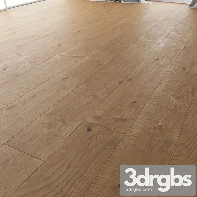 Wood floor oak (estate new sanded) 3D Model Free