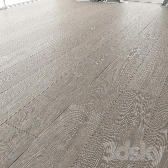 Wood Floor Oak (Vicksburg WWL) 3D Model