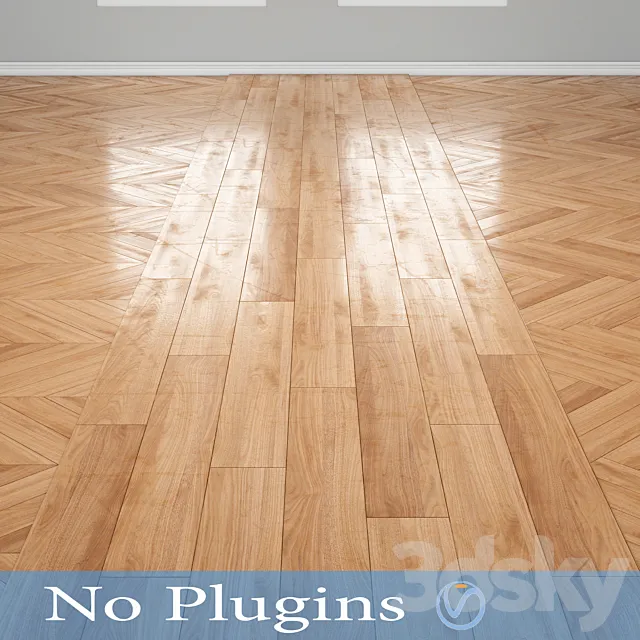 wood floor one 3DModel