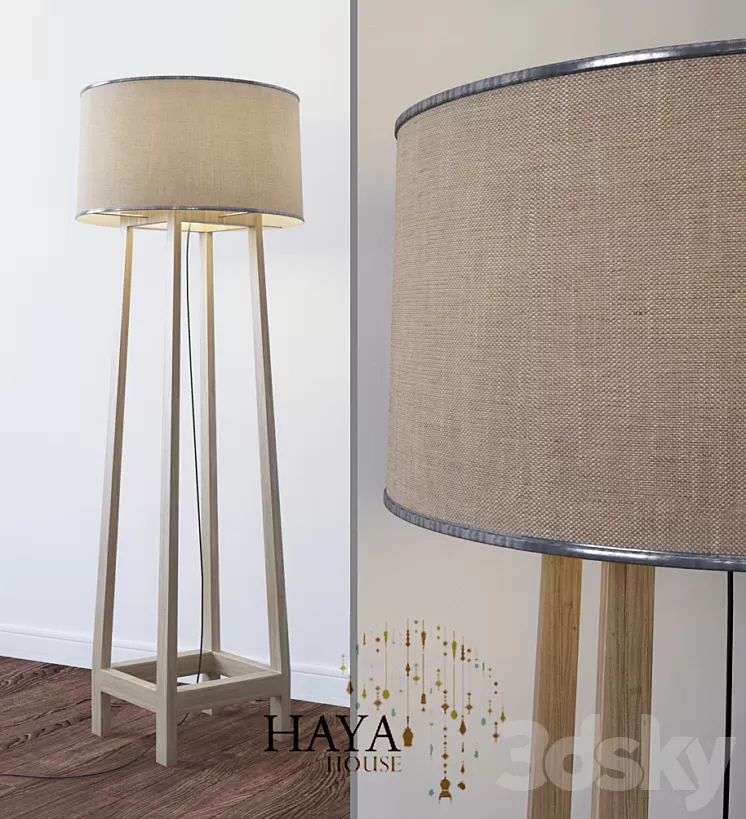 wood lamp Haya