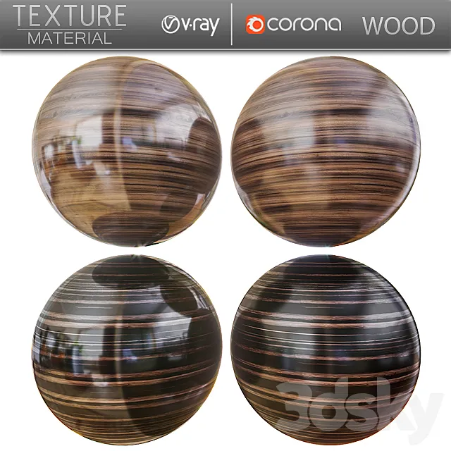 Wood Material and Textures collection vol. 01_01 3D Model