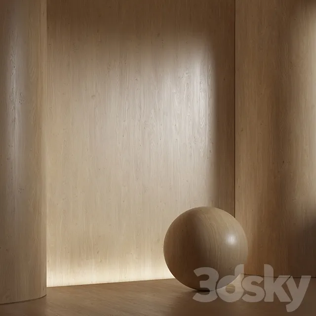 Wood material seamless 40 oak 3D Model