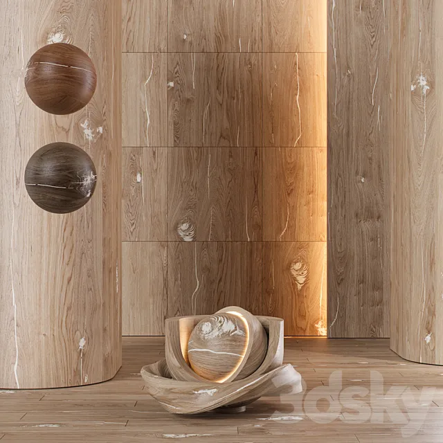 Wood material: vintage oak - set of 3 colors Free Download
