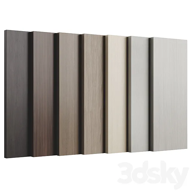 Wood Materials LuxLucia Casa - 7 Colors Set03W1 3D Model