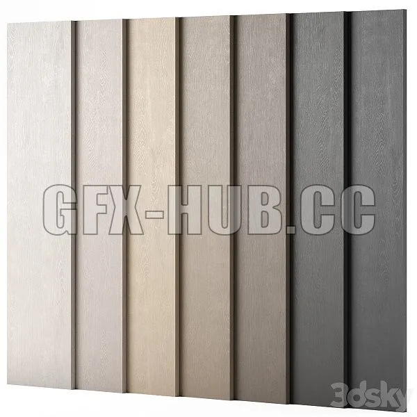 Wood Materials Oak 7 3D Model