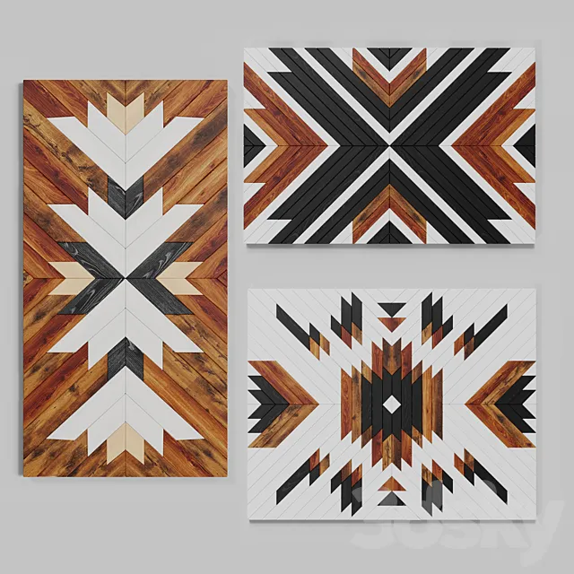 Wood Pan 01 3D Model