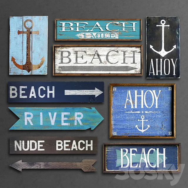 Wood panel 128 3DModel