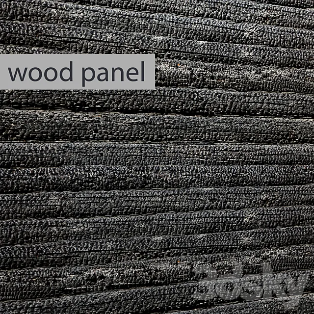 Wood panel 3D Model