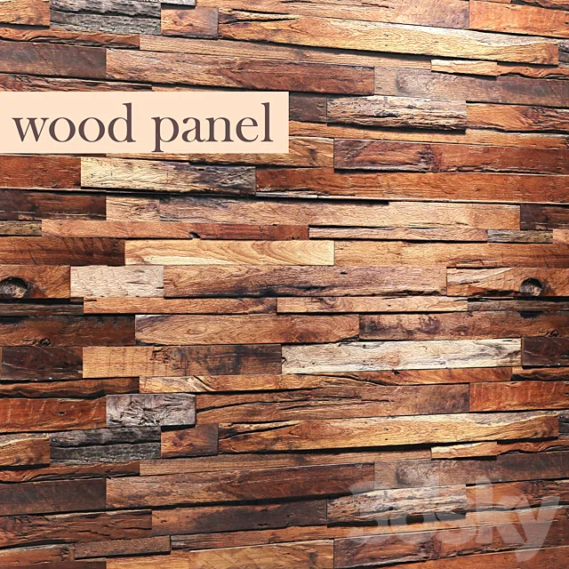 Wood Panel 3DModel