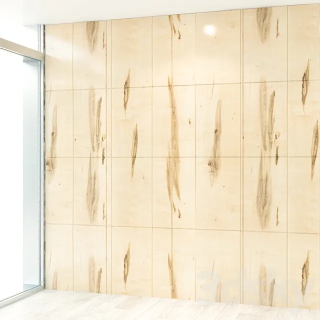 Wood panel 46 3DModel