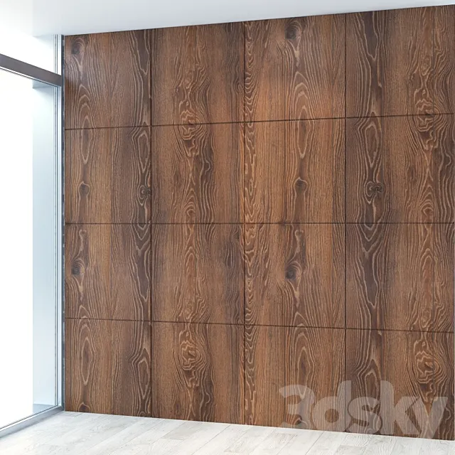 Wood panel 52 3D Model