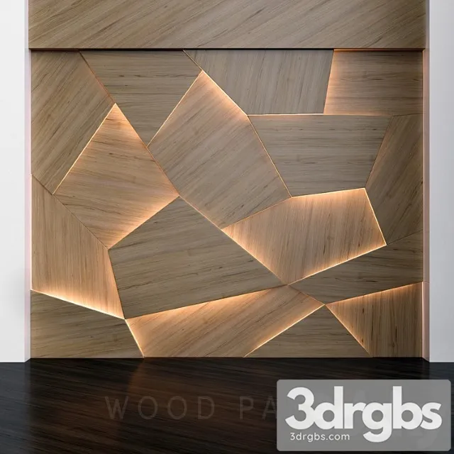 Wood Panels 2 3D Model Free