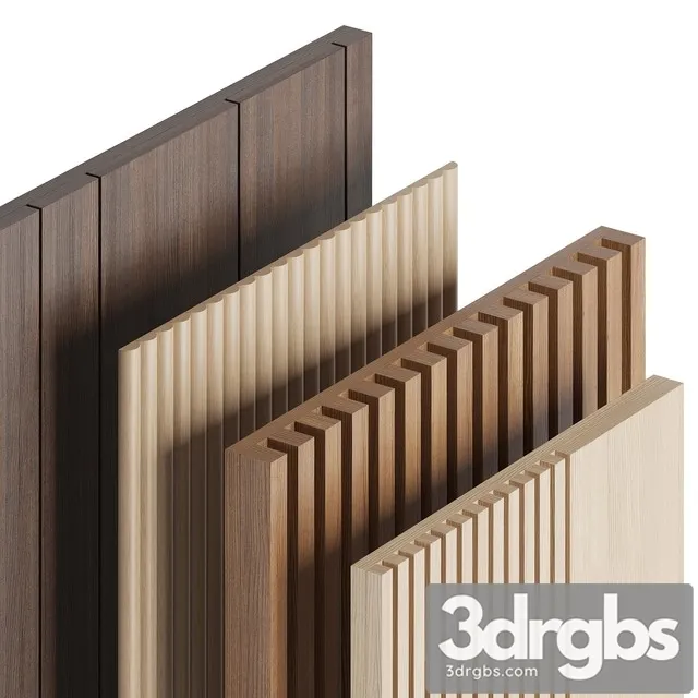 Wood Panels 3D Model Free