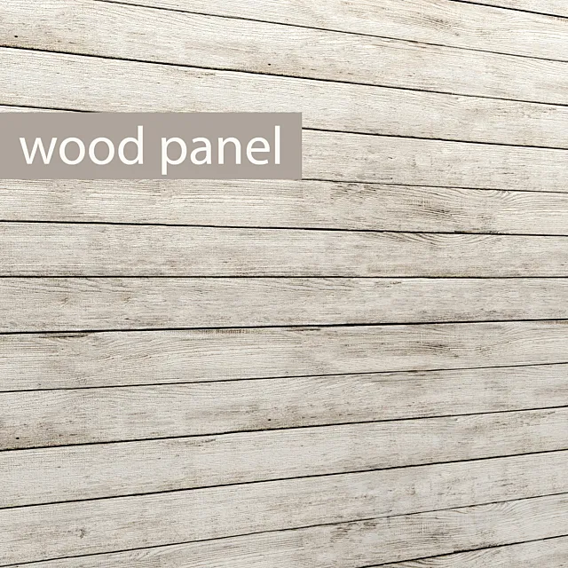 Wood panelWood panel. wall decor. plank panels. wood decor. boards. wooden wall. panel. slats. bleached 3DModel