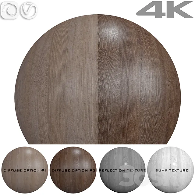 Wood texture - Acacia 3D Model