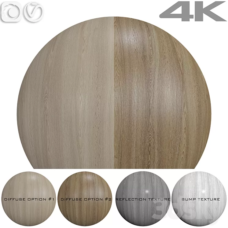 Wood texture - Oak №5 3D Model Free