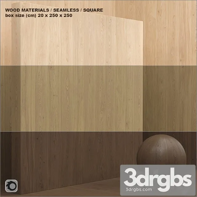 Wood veneer (seamless) - set 42 3D Model Free