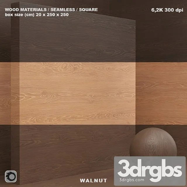 Wood veneer (seamless) - set 47 3D Model Free
