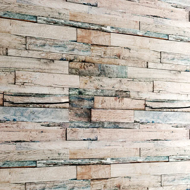 wood wall art wall decor plank panels wooden decor boards wooden wall panel slats 3D Model